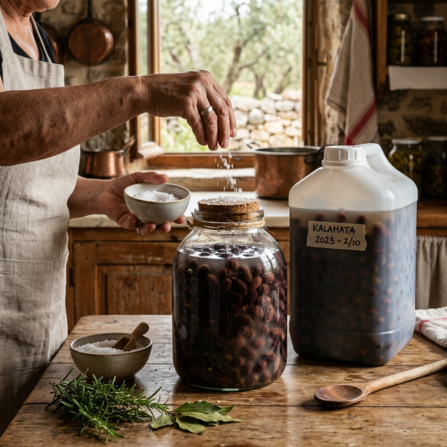 Doğal Salamura Zeytin Nasıl Yapılır? Ev Yapımı Tadında